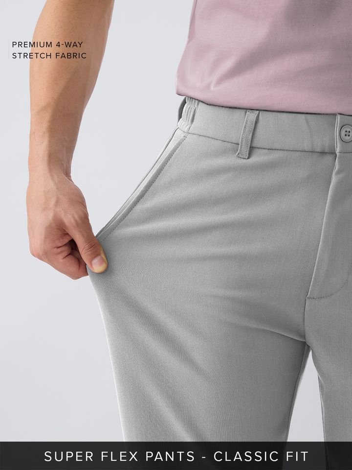 Super Pants: Cloud Grey (Classic Fit)